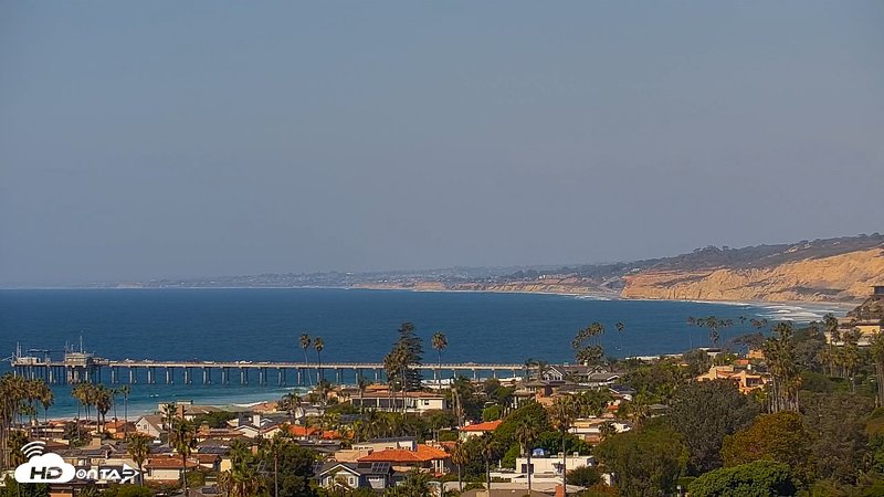 La Jolla Shores Overlook Live Webcam Snapshot Image 2025-09-30 09-08-55PM