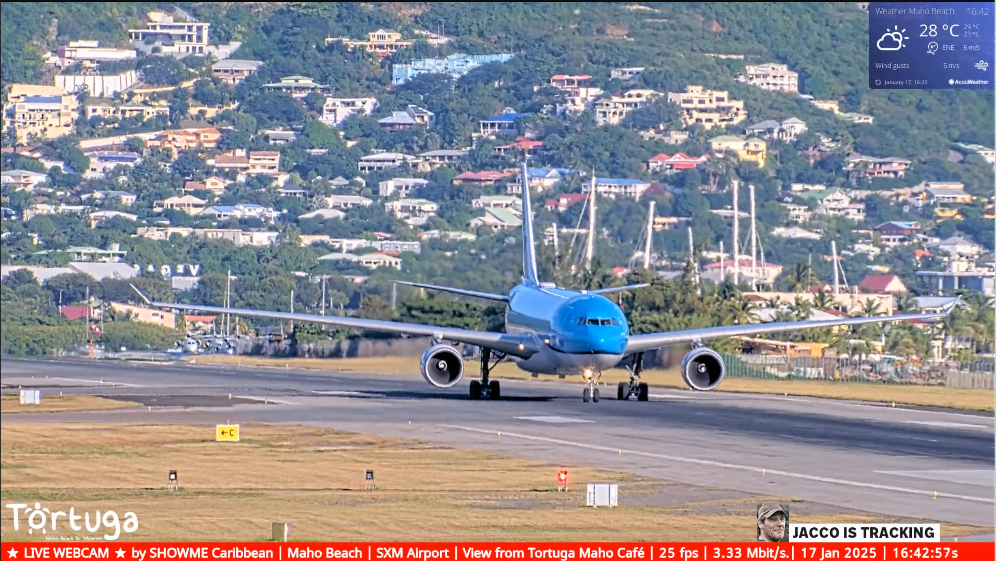 Princess Juliana Intl. Airport Live Cam - HDOnTap