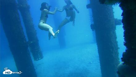 Scripps Pier Underwater Live Webcam - Oct 19, 2026, 1:05pm PDT