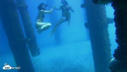 Scripps Pier Underwater Live Webcam - Oct 19, 2026, 1:03pm PDT