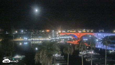 Lake Havasu London Bridge Live Webcam - Jun 21, 2026, 11:41pm MST