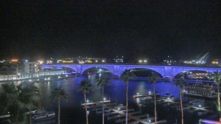 Lake Havasu London Bridge Live Webcam - Oct 13, 2025, 10:07pm MST