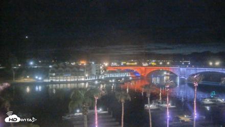 Lake Havasu London Bridge Live Webcam - Sep 7, 2026, 7:55pm MST