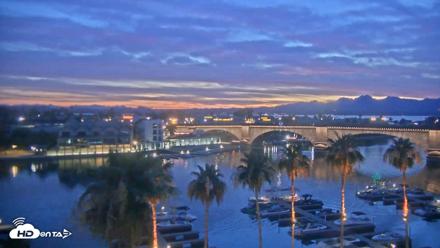Lake Havasu London Bridge Live Webcam - Jun 8, 2026, 8:16pm MST