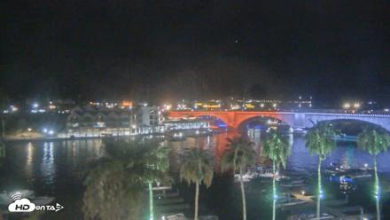 Lake Havasu London Bridge Live Webcam - Jul 4, 2026, 9:28pm MST