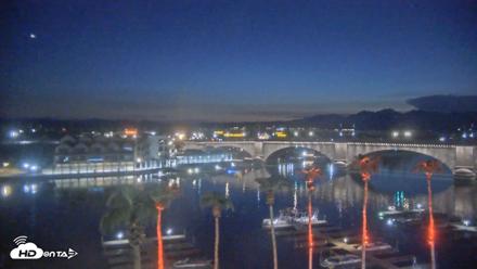 Lake Havasu London Bridge Live Webcam - Aug 24, 2026, 8:03pm MST