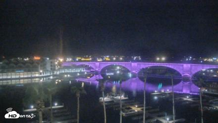 Lake Havasu London Bridge Live Webcam - Aug 26, 2026, 11:44pm MST