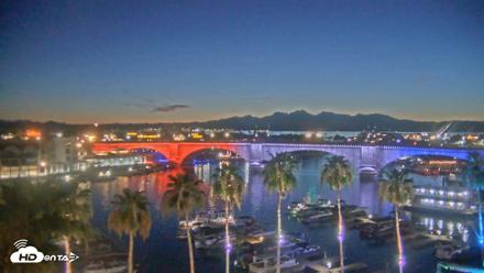 Lake Havasu London Bridge Live Webcam - Jul 2, 2026, 8:43pm MST