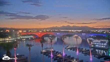 Lake Havasu London Bridge Live Webcam - Jul 23, 2026, 8:19pm MST