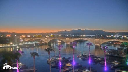 Lake Havasu London Bridge Live Webcam - Sep 18, 2026, 7:15pm MST