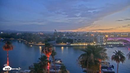 Lake Havasu London Bridge Live Webcam - Jun 6, 2026, 8:13pm MST