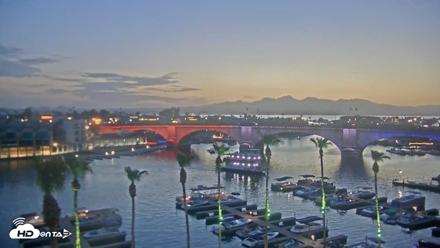 Lake Havasu London Bridge Live Webcam - Jul 11, 2026, 8:16pm MST