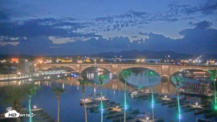 Lake Havasu London Bridge Live Webcam - Aug 10, 2026, 8:07pm MST