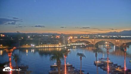 Lake Havasu London Bridge Live Webcam - Aug 16, 2026, 7:54pm MST