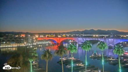 Lake Havasu London Bridge Live Webcam - Jun 9, 2026, 8:35pm MST