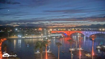 Lake Havasu London Bridge Live Webcam - Sep 7, 2026, 7:36pm MST