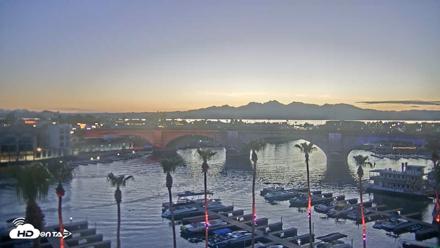 Lake Havasu London Bridge Live Webcam - Jul 14, 2026, 8:12pm MST
