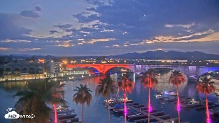 Lake Havasu London Bridge Live Webcam - Jun 23, 2026, 8:23pm MST