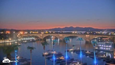 Lake Havasu London Bridge Live Webcam - Aug 8, 2026, 8:09pm MST