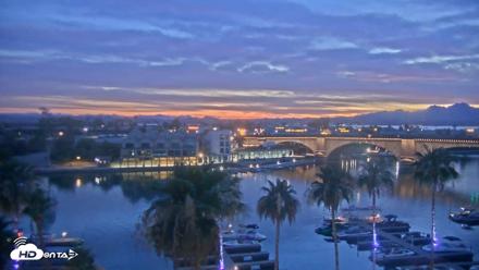 Lake Havasu London Bridge Live Webcam - Jun 8, 2026, 8:12pm MST