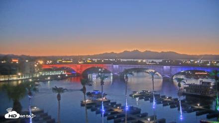 Lake Havasu London Bridge Live Webcam - Jul 22, 2026, 8:19pm MST