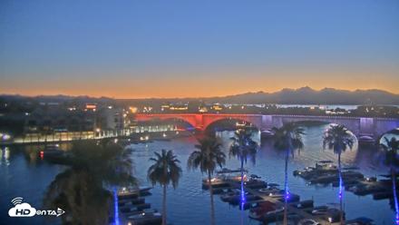 Lake Havasu London Bridge Live Webcam - Jun 17, 2026, 8:24pm MST