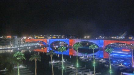 Lake Havasu London Bridge Live Webcam - Sep 17, 2025, 9:03pm MST