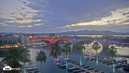 Lake Havasu London Bridge Live Webcam - Jun 23, 2026, 8:11pm MST