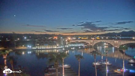 Lake Havasu London Bridge Live Webcam - Sep 9, 2026, 7:34pm MST