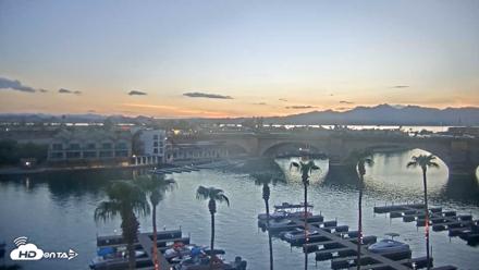 Lake Havasu London Bridge Live Webcam - Aug 16, 2026, 7:32pm MST