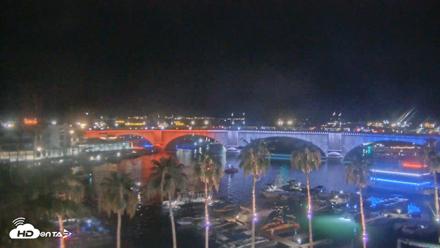 Lake Havasu London Bridge Live Webcam - Jul 4, 2026, 11:00pm MST