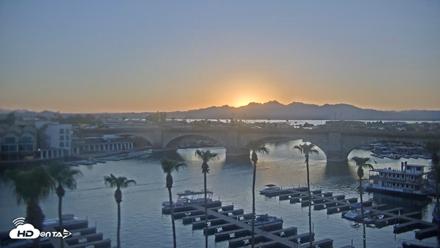 Lake Havasu London Bridge Live Webcam - Jul 22, 2026, 7:39pm MST