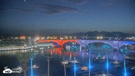 Lake Havasu London Bridge Live Webcam - Jul 28, 2026, 8:31pm MST
