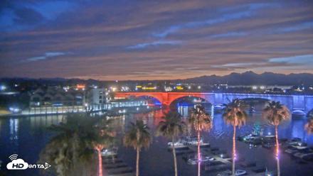 Lake Havasu London Bridge Live Webcam - Jun 11, 2026, 8:31pm MST