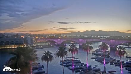 Lake Havasu London Bridge Live Webcam - Jun 6, 2026, 8:11pm MST