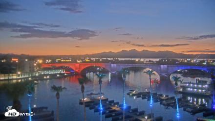 Lake Havasu London Bridge Live Webcam - Jul 23, 2026, 8:29pm MST