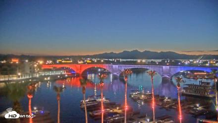 Lake Havasu London Bridge Live Webcam - Jul 14, 2026, 8:36pm MST