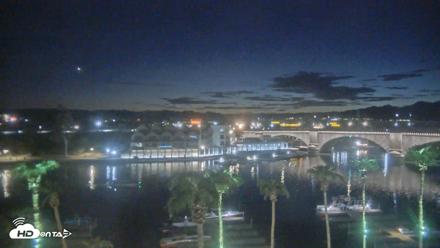 Lake Havasu London Bridge Live Webcam - Sep 9, 2026, 7:46pm MST