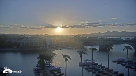 Lake Havasu London Bridge Live Webcam - Sep 14, 2026, 6:22pm MST