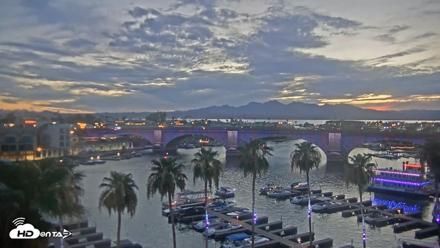 Lake Havasu London Bridge Live Webcam - Jul 4, 2026, 8:11pm MST