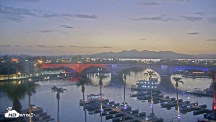Lake Havasu London Bridge Live Webcam - Jul 28, 2026, 8:07pm MST