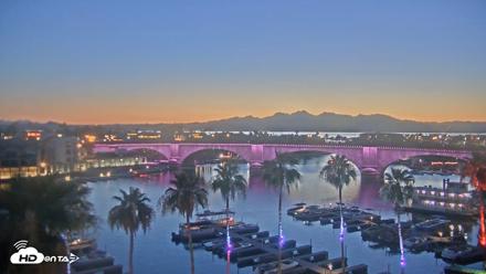 Lake Havasu London Bridge Live Webcam - Jun 7, 2026, 8:16pm MST