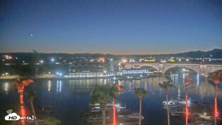 Lake Havasu London Bridge Live Webcam - Sep 18, 2026, 7:24pm MST