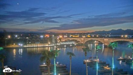 Lake Havasu London Bridge Live Webcam - Aug 23, 2026, 7:52pm MST