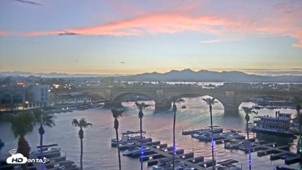 Lake Havasu London Bridge Live Webcam - Jul 15, 2026, 8:07pm MST