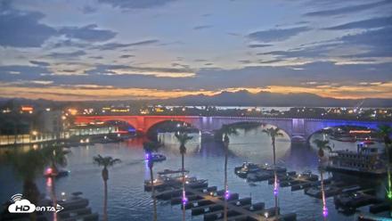 Lake Havasu London Bridge Live Webcam - Jul 19, 2026, 8:15pm MST