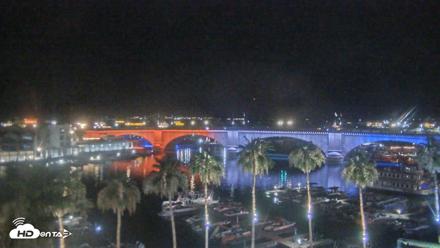 Lake Havasu London Bridge Live Webcam - Jun 13, 2026, 10:12pm MST