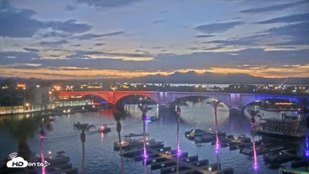 Lake Havasu London Bridge Live Webcam - Jul 19, 2026, 8:15pm MST