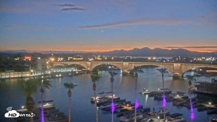 Lake Havasu London Bridge Live Webcam - Jul 15, 2026, 8:28pm MST
