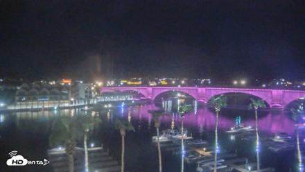 Lake Havasu London Bridge Live Webcam - Aug 29, 2026, 9:20pm MST